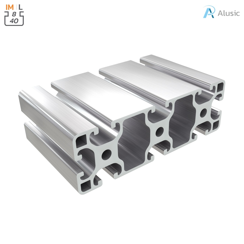 Alusic Aluminium Profile, 40x120 mm