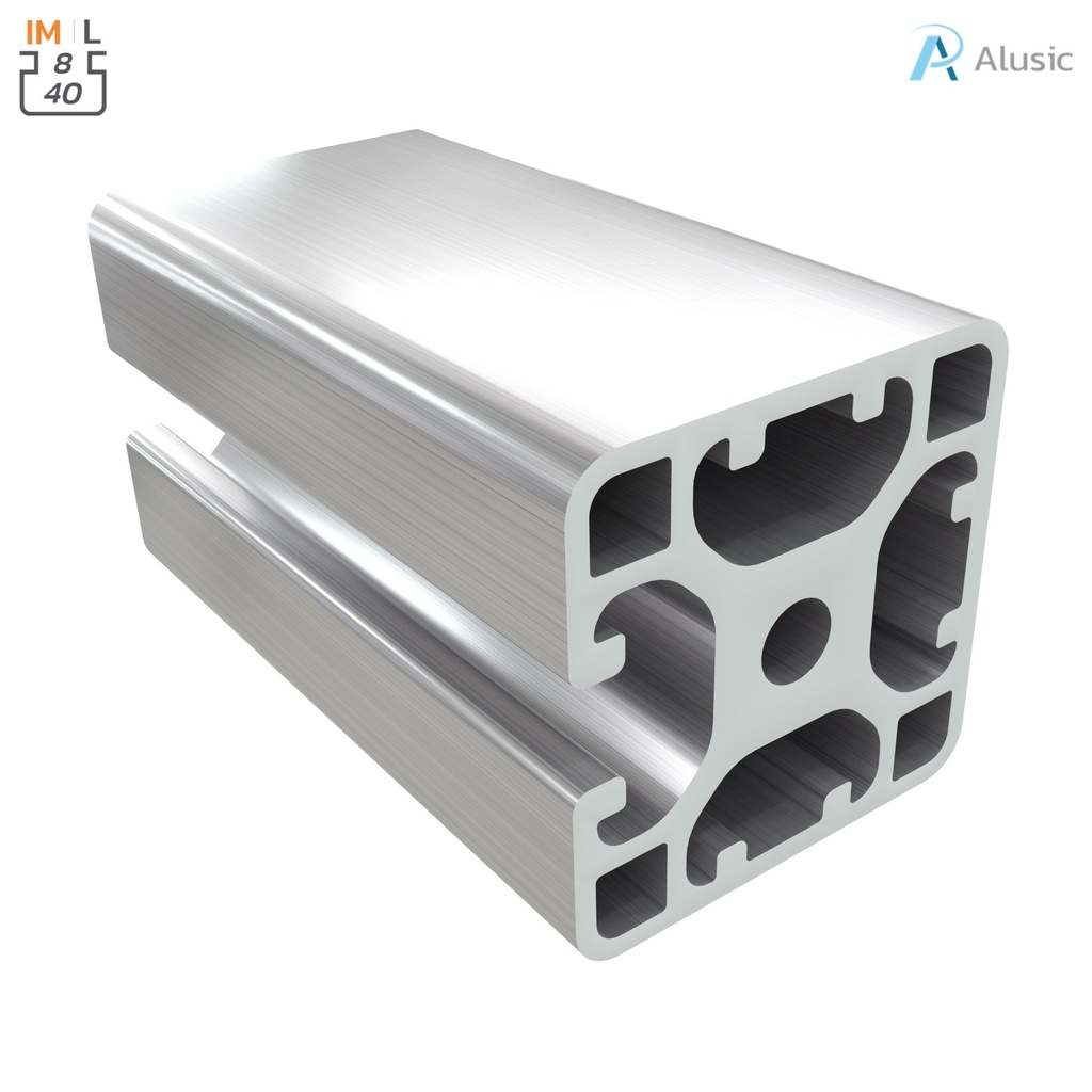 Alusic Aluminium Profile, 40x40 mm