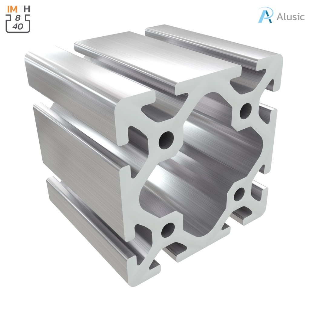 Alusic Aluminium Profile, 80x80 mm