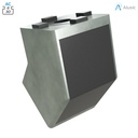 Alusic 45° angle connector