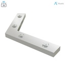 Alusic 60° miter connector