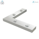 Alusic 90° miter connector
