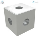 Alusic Cubic connector 3d