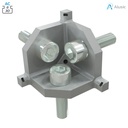 Alusic Cubic connector 3d