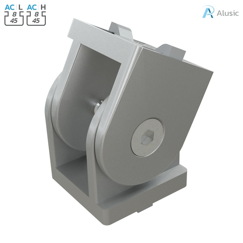 Alusic 45x45 swivel joint