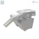 Alusic 45° angle connector