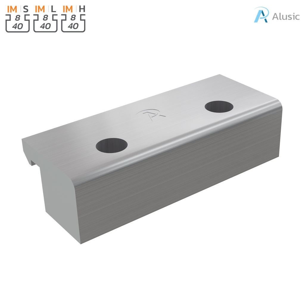 Alusic Adjustable fastening block