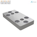 Alusic Connection plate 40x80