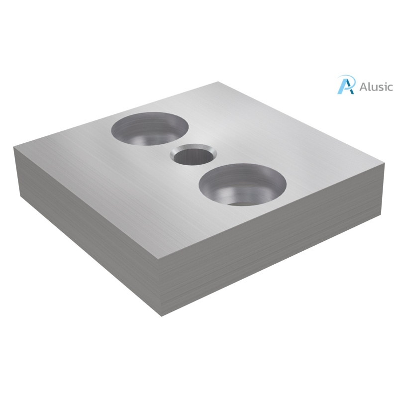 Alusic Connection plate 45x45