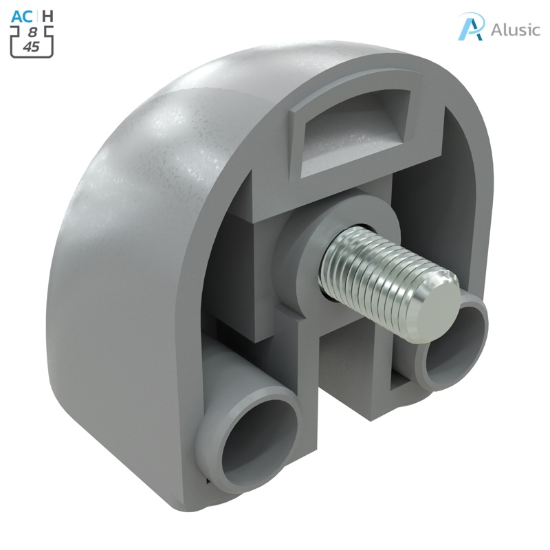 Alusic Cubic connector 2d