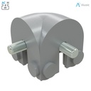 Alusic Cubic connector 3d