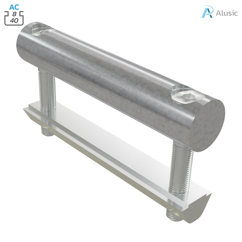 Alusic 40x80 quick connector