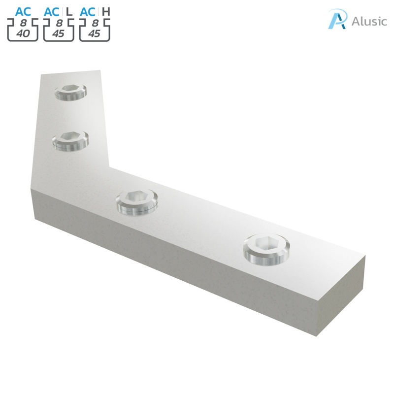 Alusic 45° miter connector