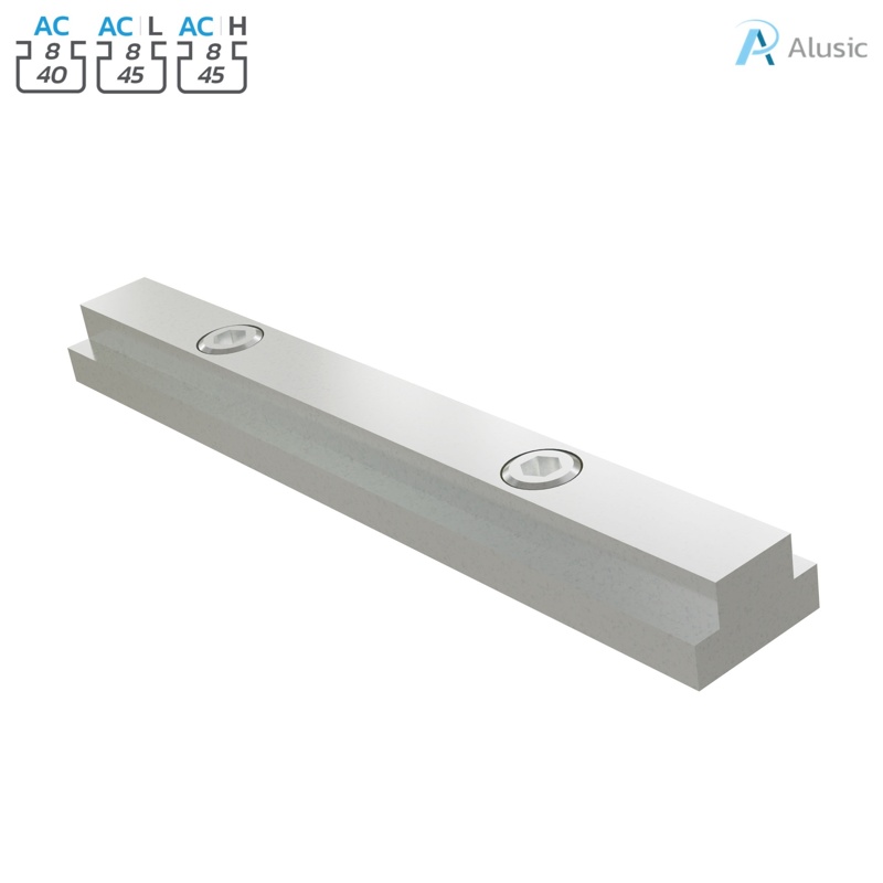 Alusic 90 mm profile connector
