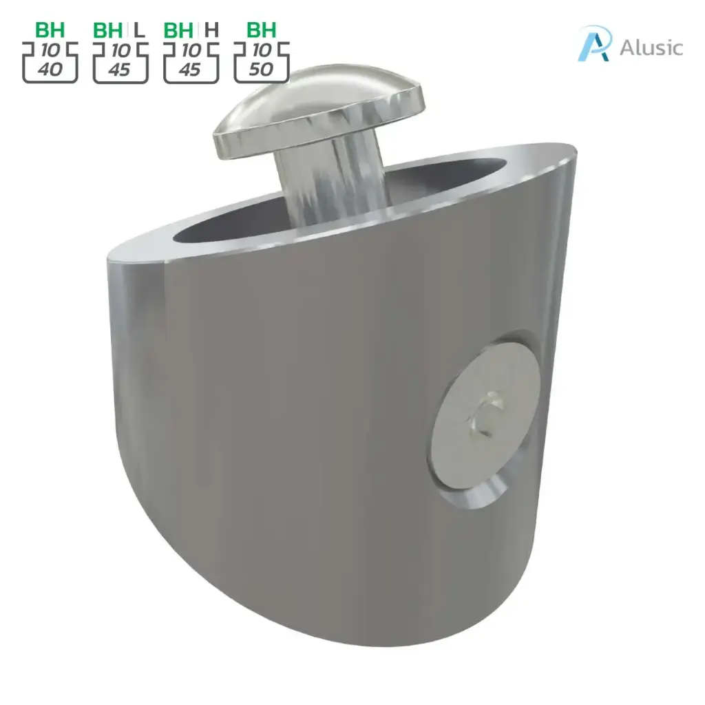 [084.307.030] Alusic 45° angle connector