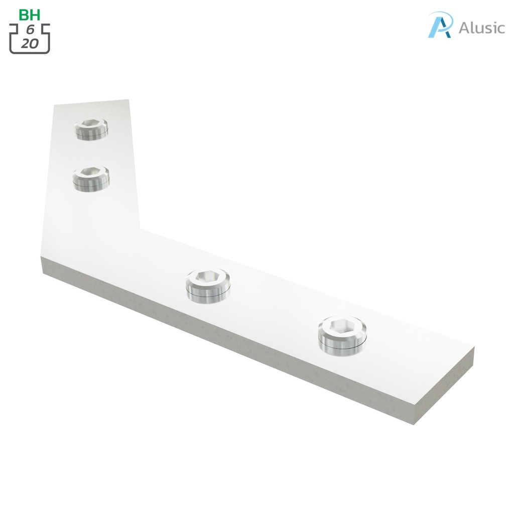 Alusic 45° miter connector