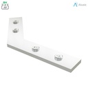Alusic 45° miter connector