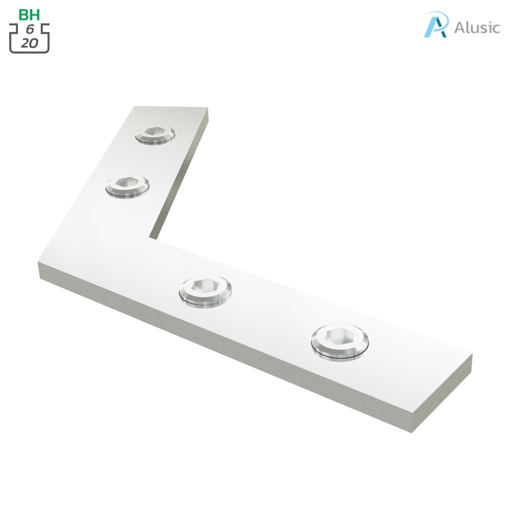 Alusic 60° miter connector