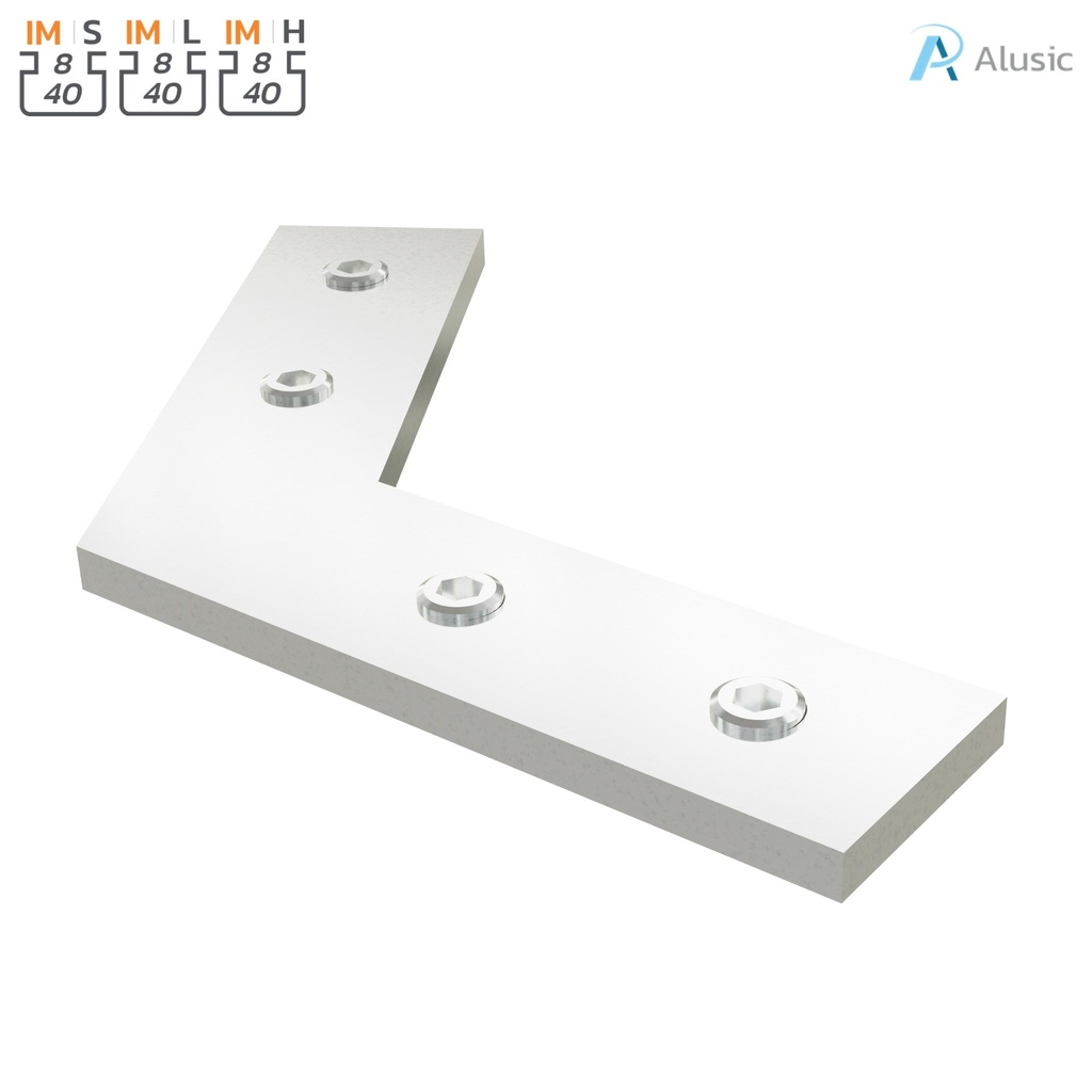 Alusic 60° miter connector