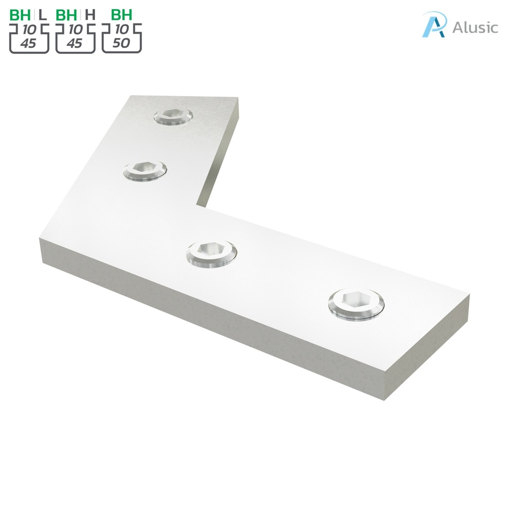 Alusic 60° miter connector