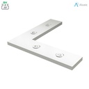 Alusic 90° miter connector
