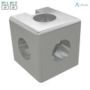 Alusic Cubic connector 3d