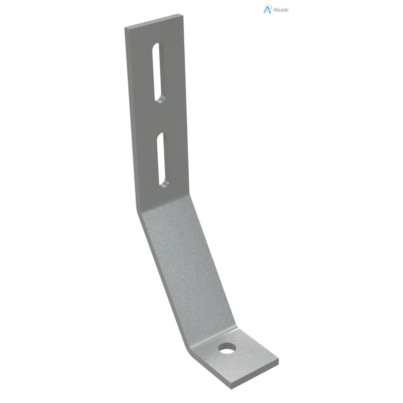 Alusic Floor bracket, 30x160 mm