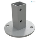 Alusic Floor mount base, for 32x32 mm profiles