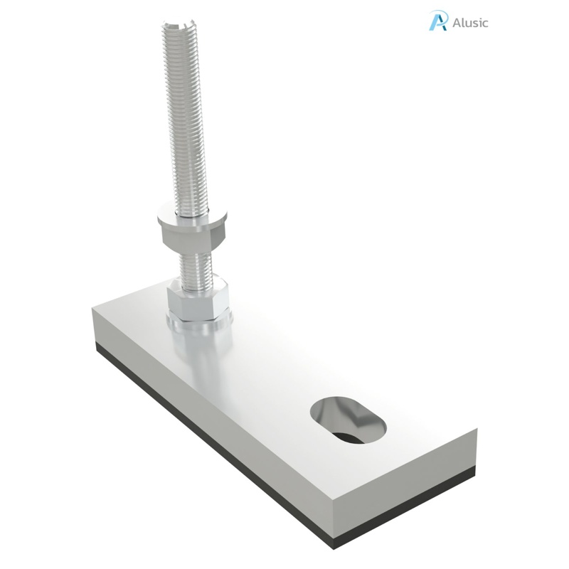 Alusic Levelling foot, for 40 and 45 mm profiles