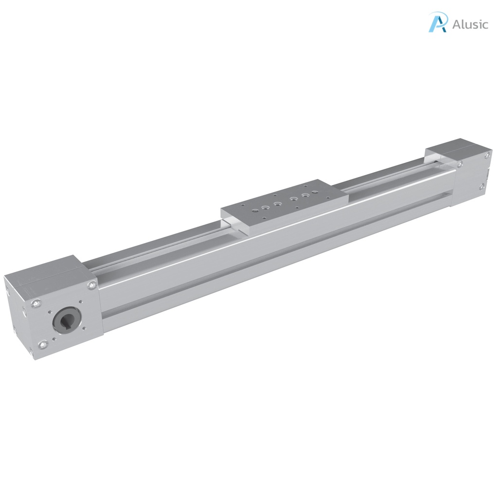 [800.057] Alusic linear actuator 800.057, ball bearing guides size 12, 55x55 profile