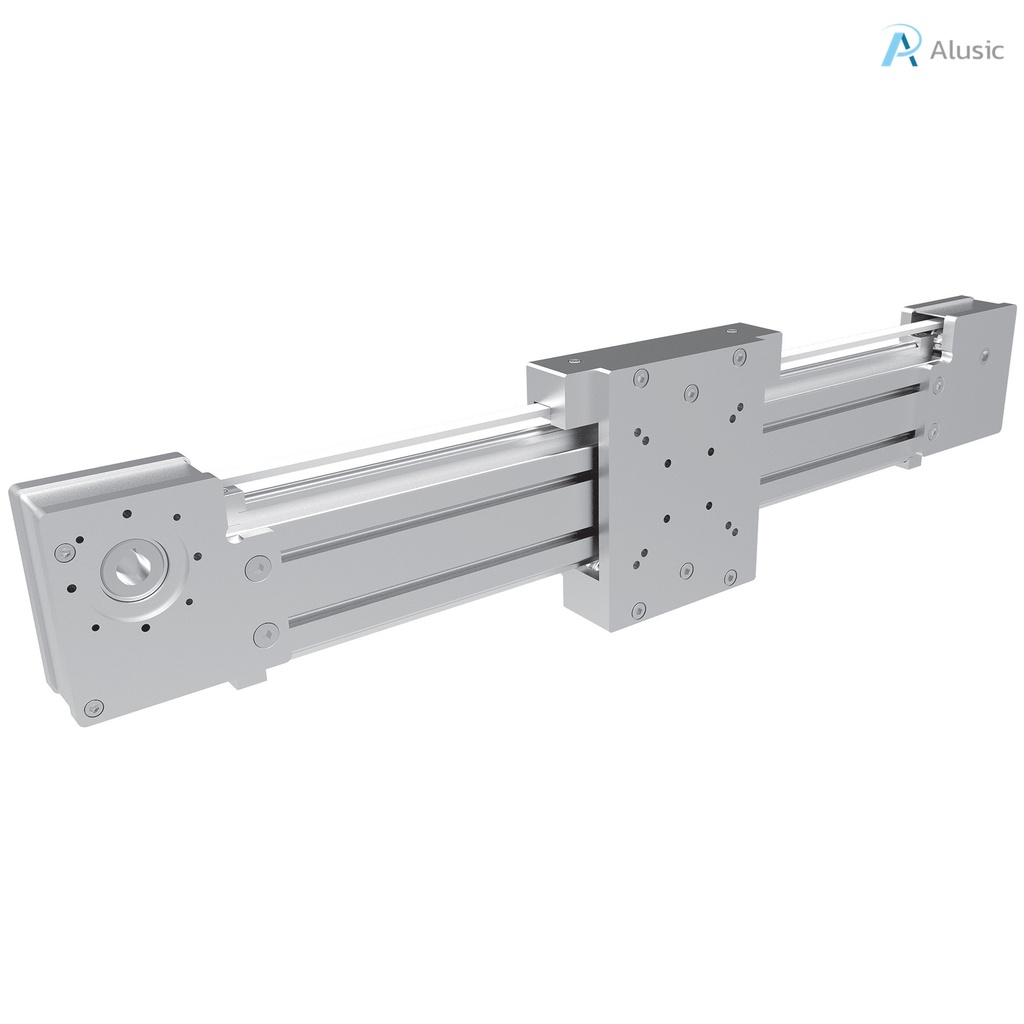 Alusic linear actuator 800.030, ø12 rollers, 45x90 profile