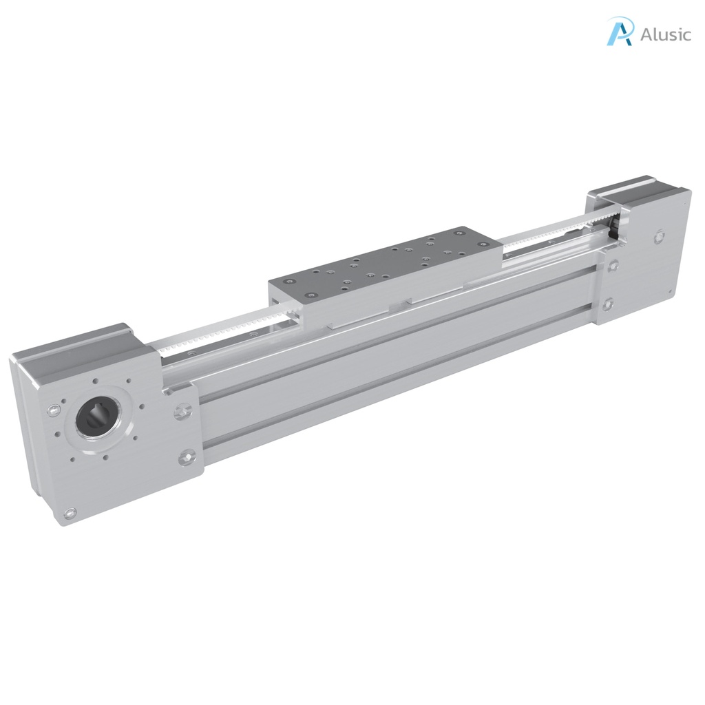 Alusic linear actuator 800.080, ball bearing guides size 15, 45x90 profile