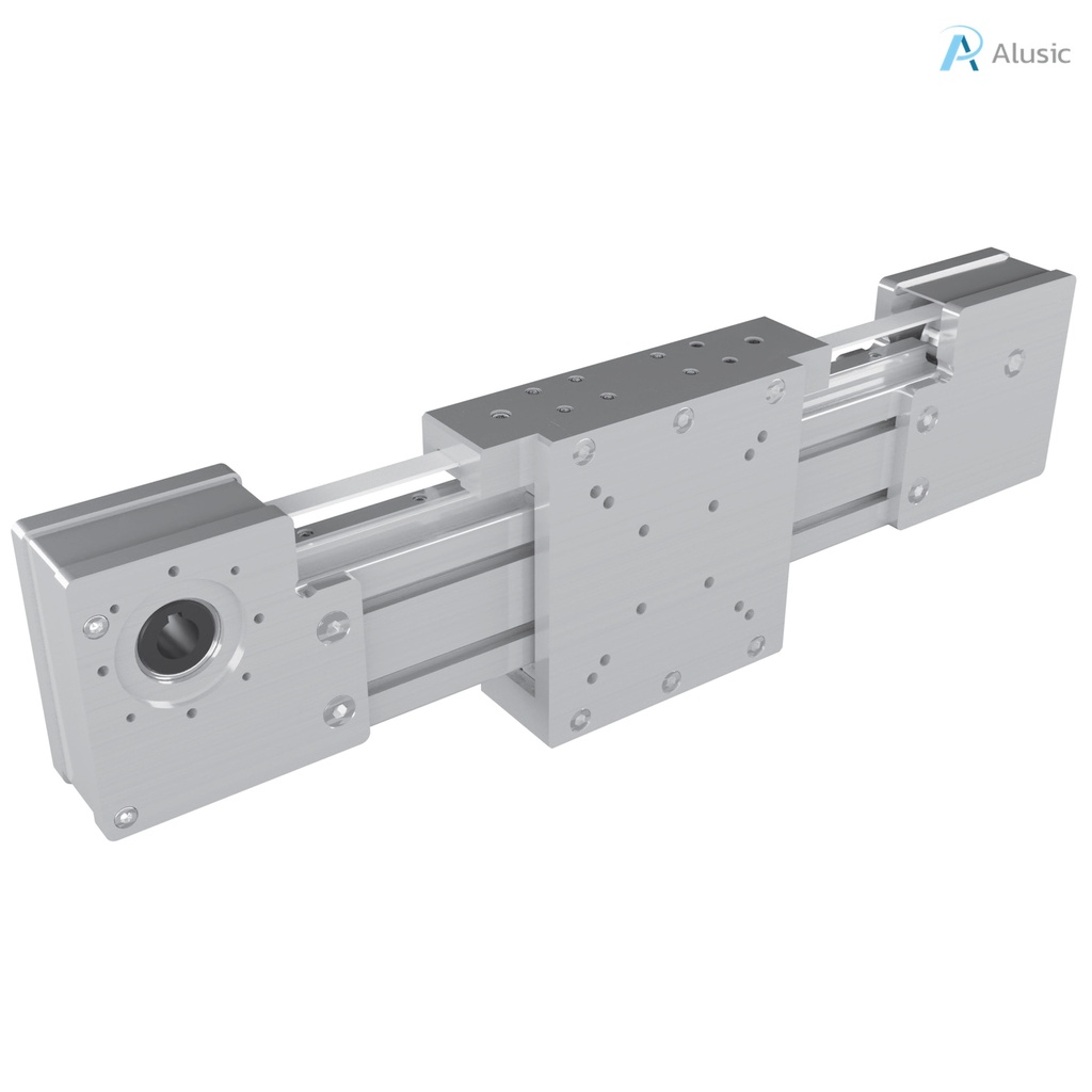 Alusic linear actuator 800.085, ball bearing guides size 15, 45x90 profile.