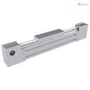 Alusic linear actuator 800.085, ball bearing guides size 15, 45x90 profile.