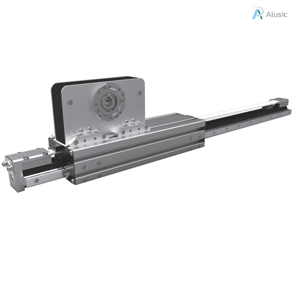 Alusic linear actuator 800.046, ball bearing guides size 15, 45x45 carbon profile