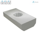 Alusic Rectangular nut 13x25 mm
