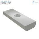 Alusic Rectangular nut 13x40 mm