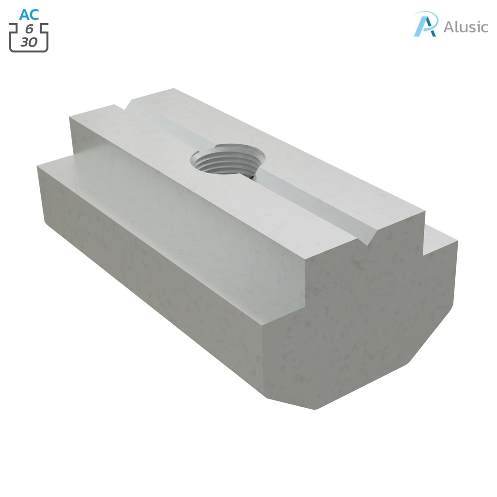 Alusic Sliding block 10x18 mm