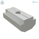 Alusic Sliding block 10x18 mm
