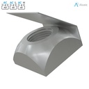 Alusic Square nut with spring 13x13 mm