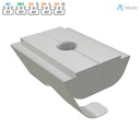 Alusic Swivel-in sliding block with spring 12x15 mm