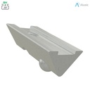 Alusic Roll-in nut with ball 12x8 mm