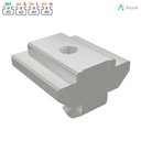 Alusic Swivel-in sliding block with spring 15x15 mm