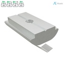 Alusic Swivel-in sliding block with spring 20x13.5 mm