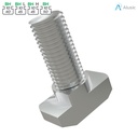 Alusic T-bolts 19x8.5 mm