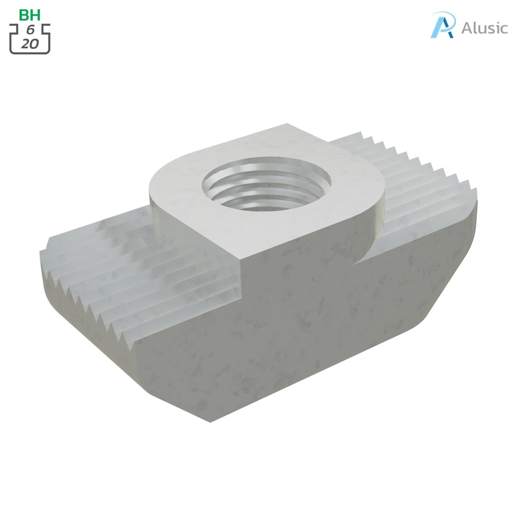 [084.302.021] Alusic T-nut 11.3x5.7 mm (M4)