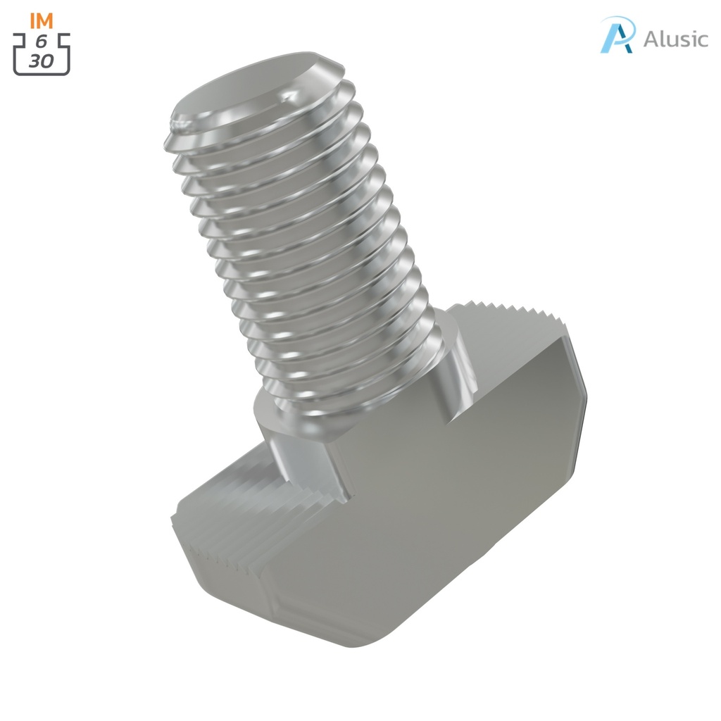 Alusic T-bolts 16x8 mm