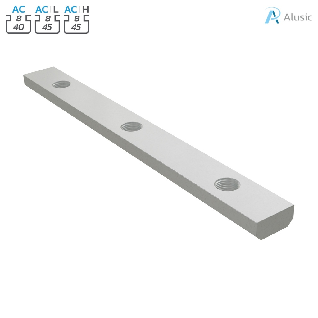 [084.302.060] Alusic Rectangular nut 13x126 mm