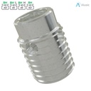 Alusic Self-tapping bushing outer M12, inner M8