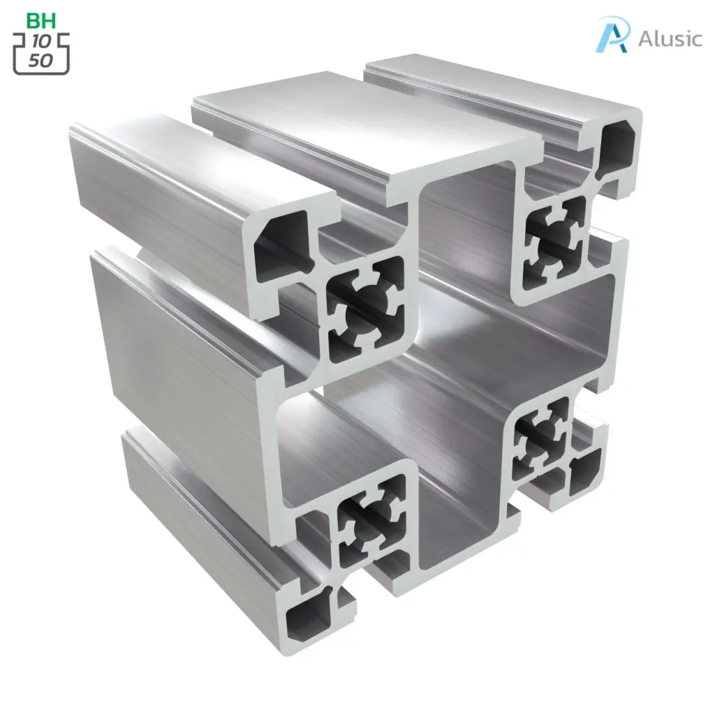 Alusic Aluminium Profile, 100x100 mm
